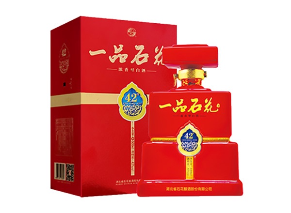 青岛石花酒回收一品石花酒 42°行情价格