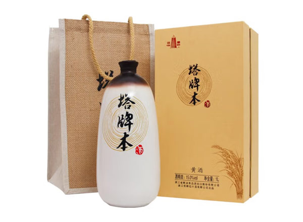 青岛塔牌黄酒回收塔牌本酒500ml/1000ml绍兴黄酒花雕酒礼盒行情价格