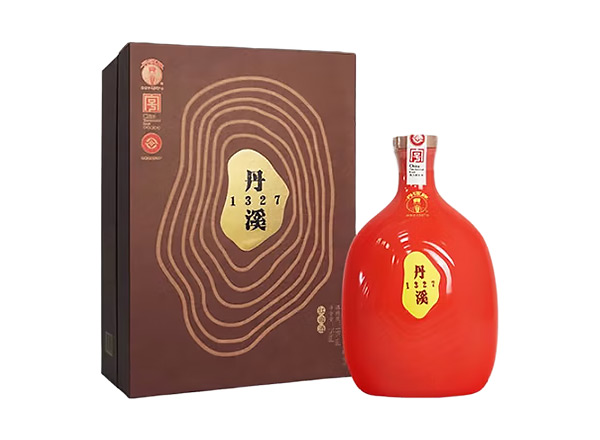 青岛丹溪黄酒回收丹溪1327红曲酒国旗红20年