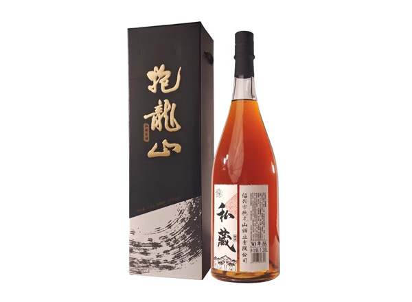 青岛抱龙山黄酒回收抱龙山私藏30年陈酿1.38L礼盒装绍兴花雕酒