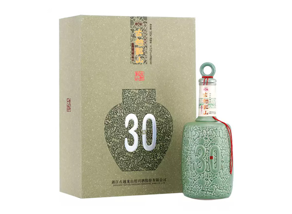 青岛古越龙山30年黄酒回收古越龙山三十年陈酿花雕酒