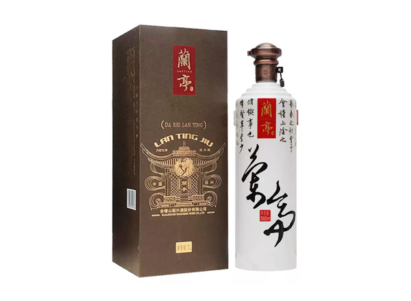 青岛会稽山兰亭黄酒大师兰亭1L装老款礼盒