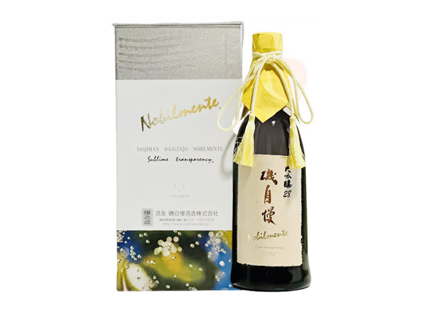 青岛矶自慢清酒回收磯自慢大吟酿28 Nobilmente行情价格