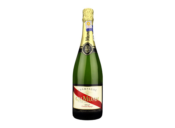 青岛玛姆香槟回收玛姆红带特级香槟G.H.MUMM Brut